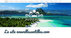 Desktop Screenshot of nouvellesantilles.com